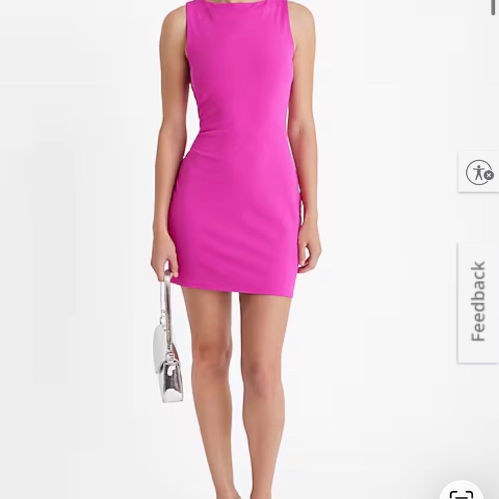 Express Sleeveless Pink Dress – Size Small – NWT